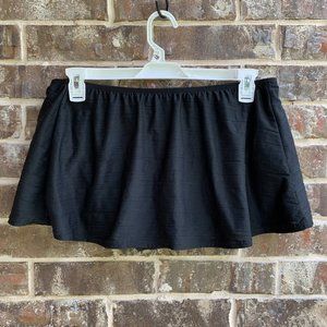 White Stag Swimwear Women's Skirted Bottom Black